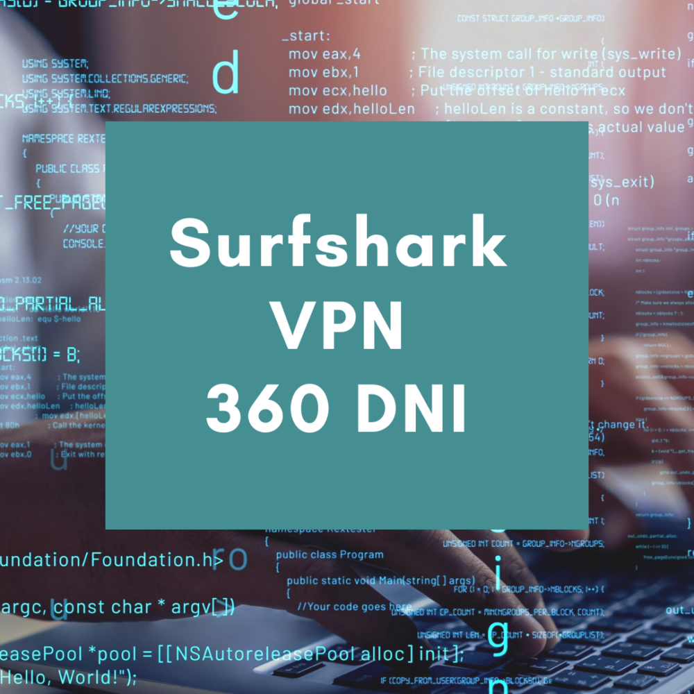 Konto Surfshark VPN 360 dni